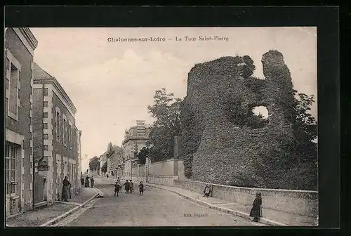 AK Chalonnes-sur-Loire, La Tour Saint-Pierre