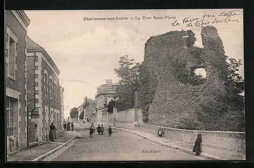 AK Chalonnes-sur-Loire, La Tour Saint-Pierre