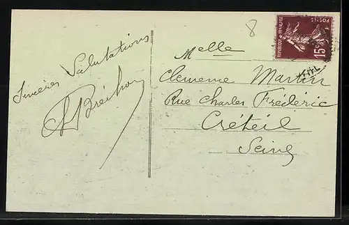 AK Saint-Martin-de-Beaupréau, Vue générale