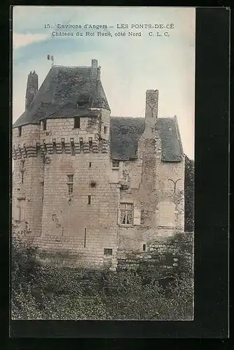 AK Les Ponts-de-Cé, Chateau du Roi René, coté Nord