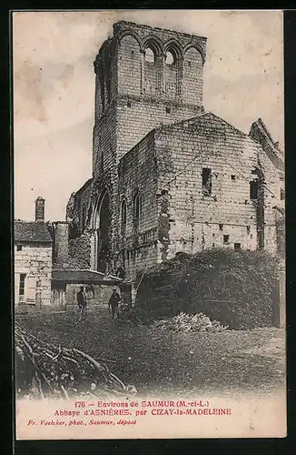 AK Cizay-la-Madeleine, Abbaye d`Asnières