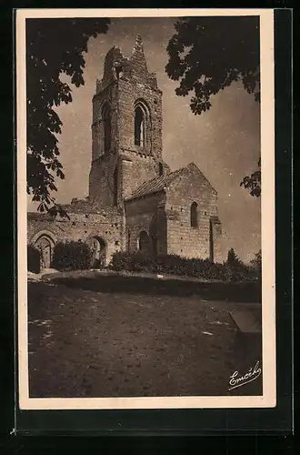 AK Gennes sur Loire, Saint Eusébe après les bombardements de Juin 1940