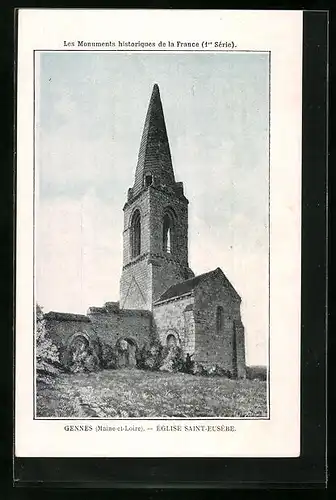 AK Gennes, Eglise Saint Eusébe