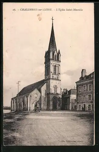 AK Chalonnes-sur-Loire, L`Eglise Saint-Maurille