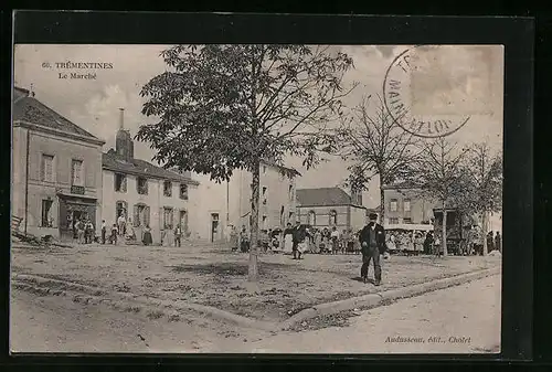 AK Trémentines, Le Marché