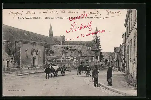 AK Chemillé, Rue Nationale, Chapelle des Fontevristes