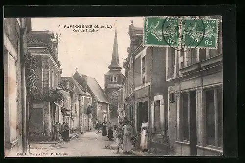 AK Savenniéres, Rue de l`Eglise