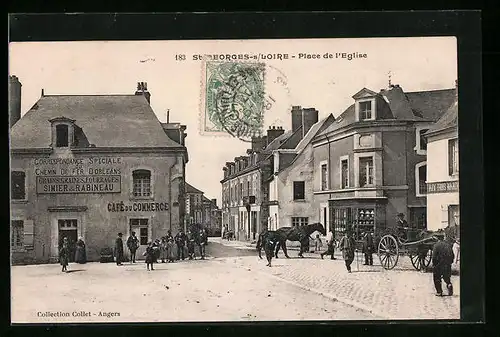 AK St-Georges-sur-Loire, Place de l`Eglise