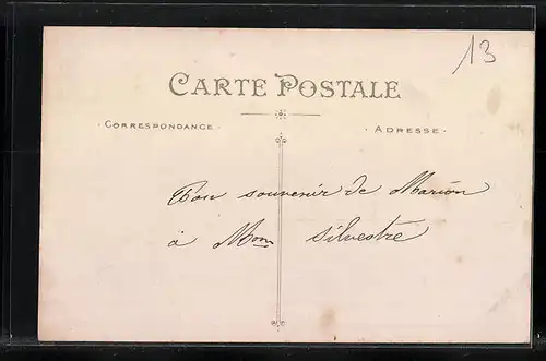 AK Angers, La Rue Saint-Aubin