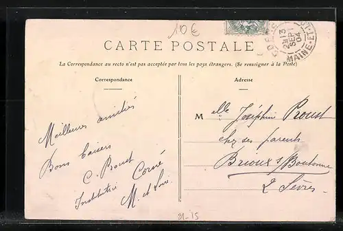 AK Corné, Rue Principale