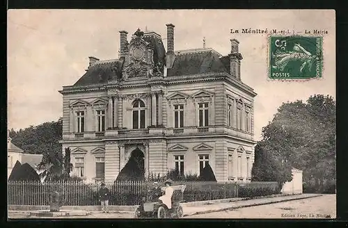 AK La Ménitré, La Mairie