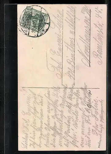 AK Kronprinzessin Cecilie mit ihrem ältesten Sohn