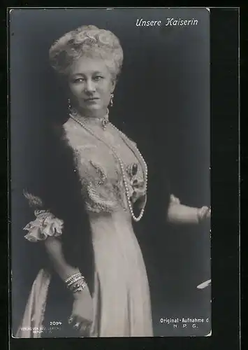 AK Portrait der Kaiserin Auguste Victoria Königin von Preussen