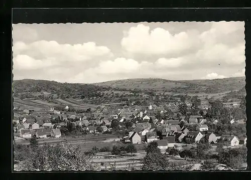 AK Wilferdingen bei Pforzheim, Teilansicht