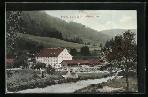 AK Wutach, Partie bei der Wutachmühle