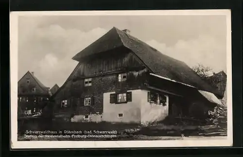 AK Rötenbach /Schwarzw., Schwarzwaldhaus