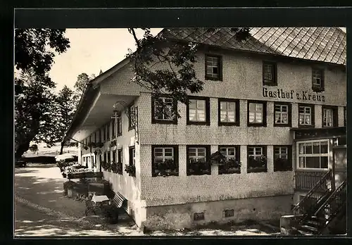 AK Breitnau /Schwarzw., Gasthof zum Kreuz