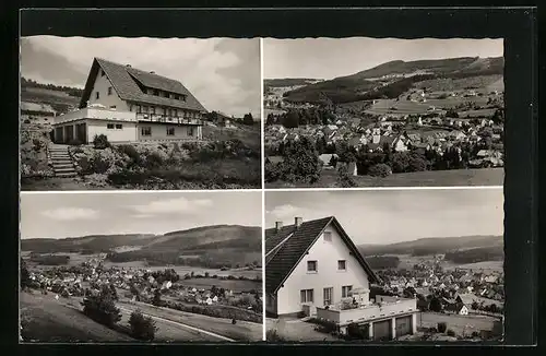 AK Lenzkirch /Schwarzwald, Fremdenheim Haus Sonnhalde, Bes. Maria Heinlein