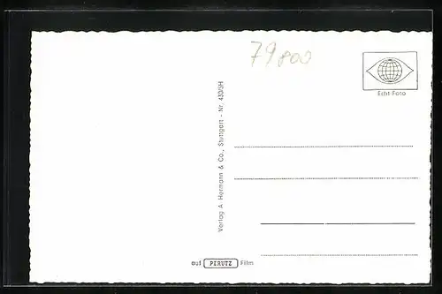 AK Untereggingen /Waldshut, Totalansicht des Ortes