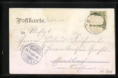 AK Augustusbad, Kurhaus, Innenansicht