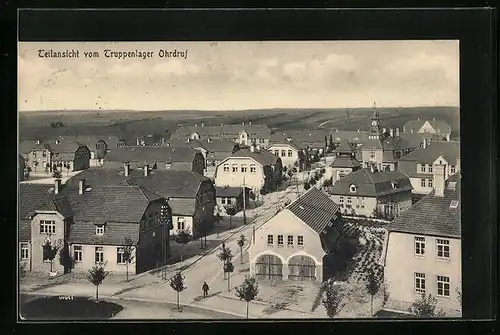 AK Ohrdruf, Teilansicht vom Truppenlager