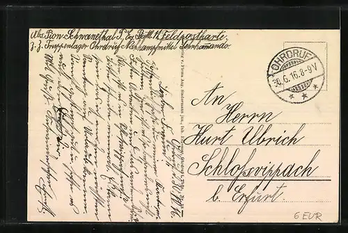 AK Ohrdruf, Teilansicht vom Truppenlager