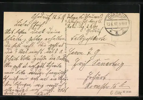 AK Ohrdruf, Teilansicht vom Truppenlager