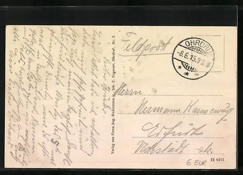 AK Ohrdruf, Totalansicht vom Truppenlager