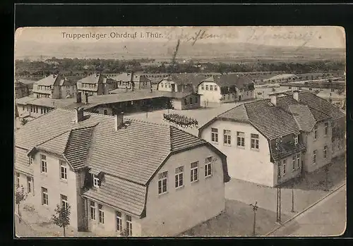 AK Ohrdruf, Truppenlager, Totalansicht