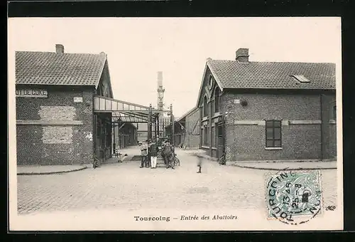 AK Tourcoing, Entrée des Abattoirs