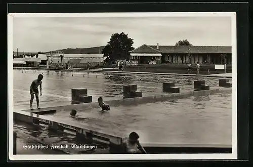 AK Waiblingen, Städtisches Freibad