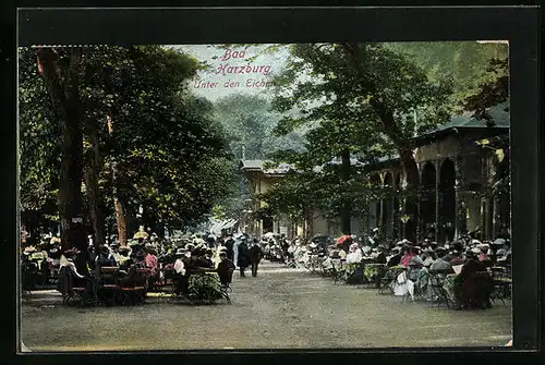 AK Bad Harzburg, Gasthaus Unter den Eichen