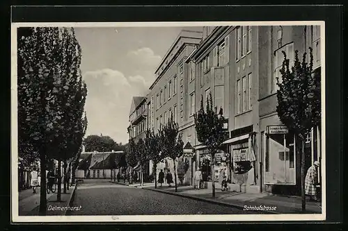 AK Delmenhorst, Ladengeschäfte in der Bahnhofstrasse