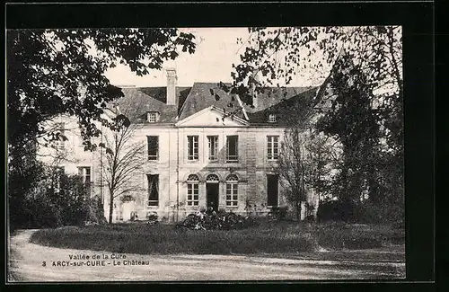 AK Arcy-sur-Cure, Le Chateau