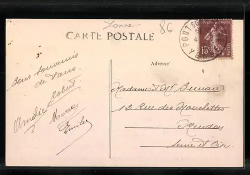 AK Pont-sur-Yonne, L'Ecluse de Champ-Fleury