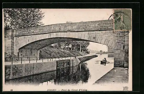 AK Joigny, Pont du Canal d'Epizy