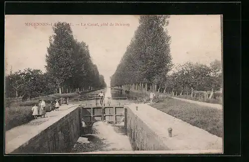 AK Migennes-Laroche, Le Canal, cote de Brienon