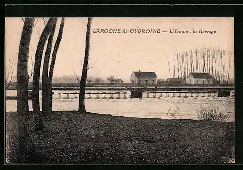 AK Laroche-St-Cydroine, L'Yonne, le Barrage