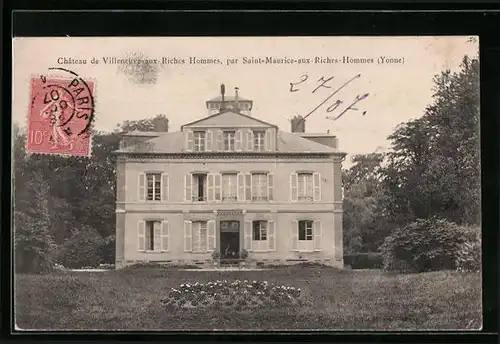 AK Saint-Maurice, Chateau de Villeneuve-aux-Riches Hommes