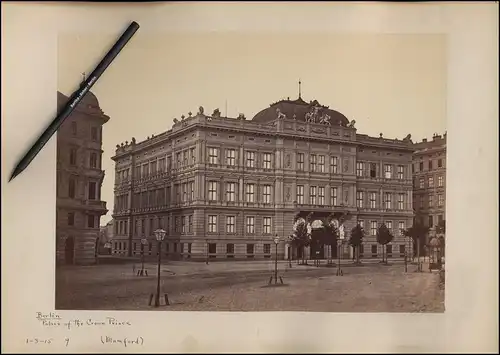 Fotografie unbekannter Fotograf, Ansicht Wien, Hotel Imperial im Kärntnerring 16