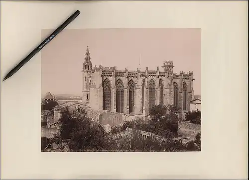 Fotografie ND Phot - Neurdein Freres, Paris, Ansicht Carcassonne, Eglise Saint Nazaire