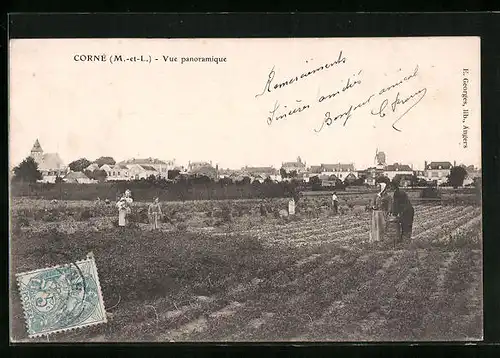 AK Corné, Vue panoramique