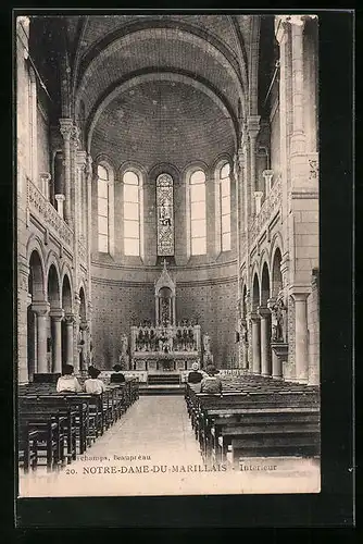 AK Marillais, Notre-Dame-du-Marillais - Interieur