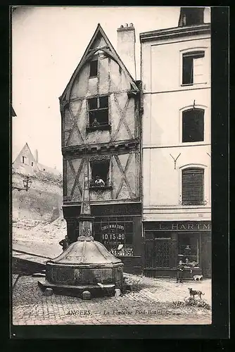 AK Angers, La Fontaine Pied-Boulet