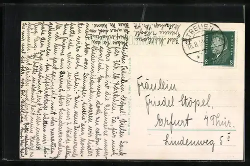 AK Treuen i. V., Neues Stadthaus