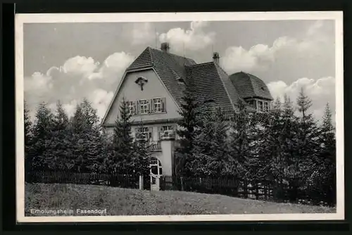 AK Fasendorf, Blick auf das Erholungsheim