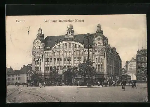 AK Erfurt, Kaufhaus Römischer Kaiser