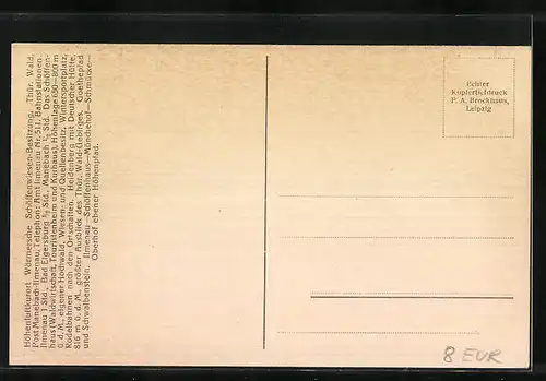 AK Manebach, Wörmersche Schöffenwiesen-Besitzung