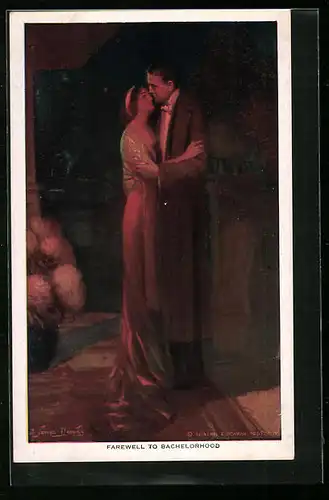 Künstler-AK Luis Usabal: Farewell To Bachelorhood