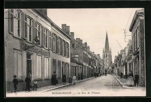 AK Hondschoote, La Rue de l`Ouest